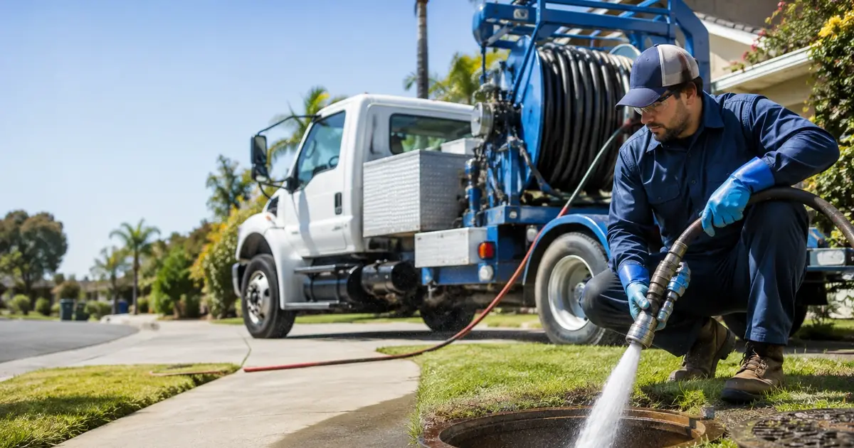 Hydro jet sewer cleaning Bodega