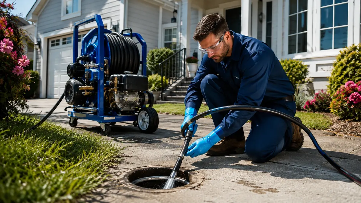 Residential Hydro Jet Drain Cleaning in Bodega